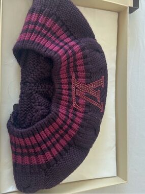 Louis Vuitton Purple Beret